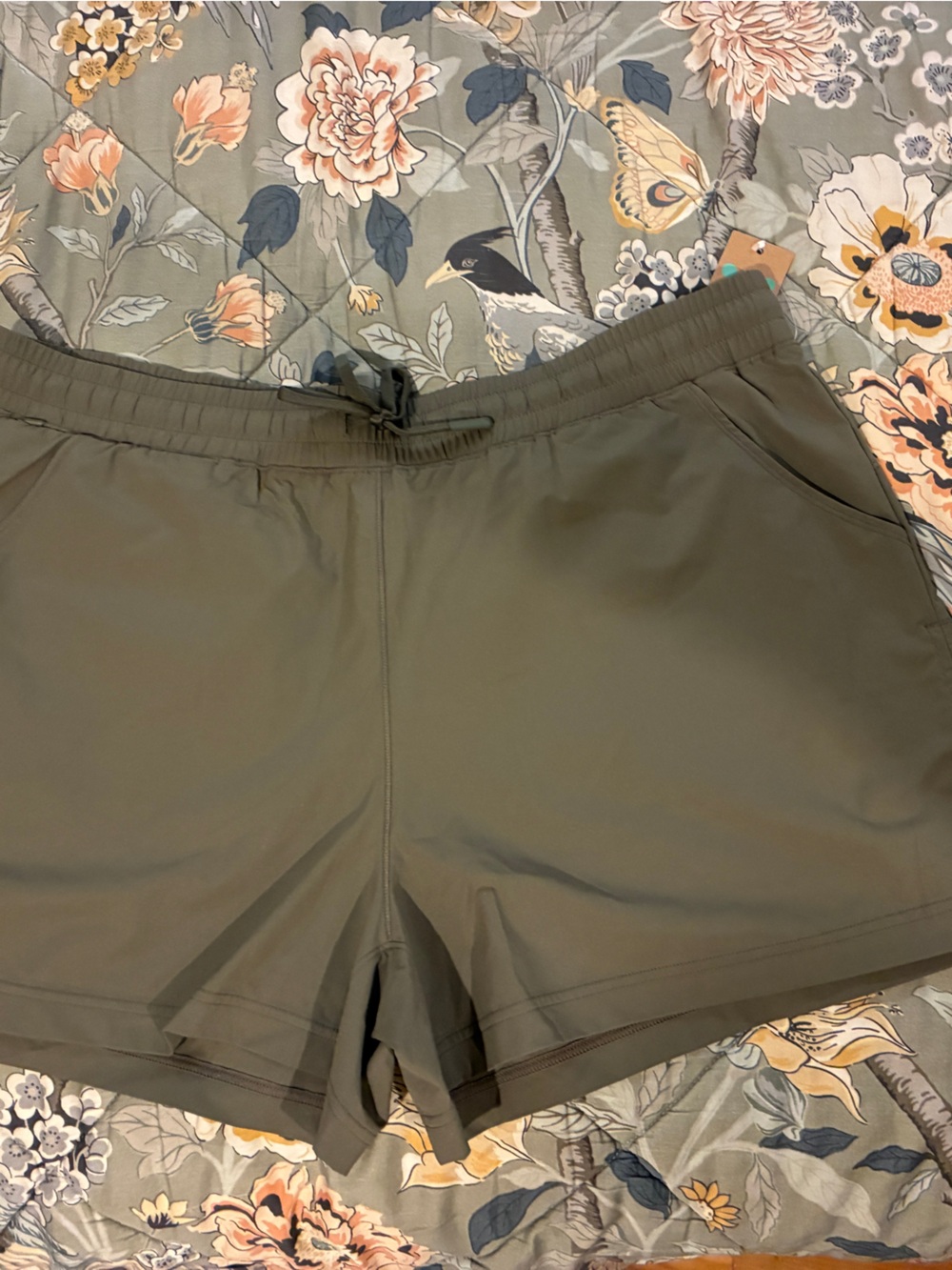Title Nine Women's Olive Green Athletic Shorts